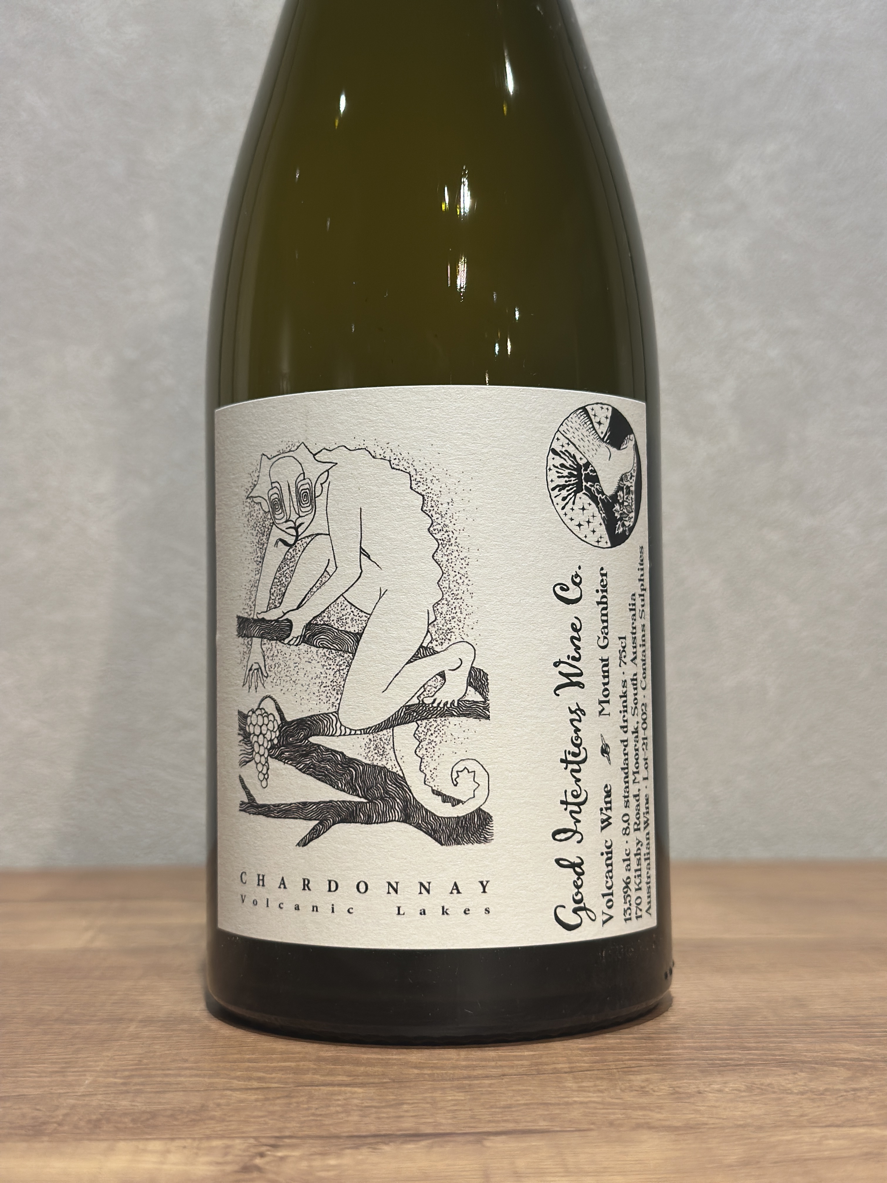 ヴォルカニック・レイクス シャルドネ 2021 / グッド・インテンションズ・ワイン