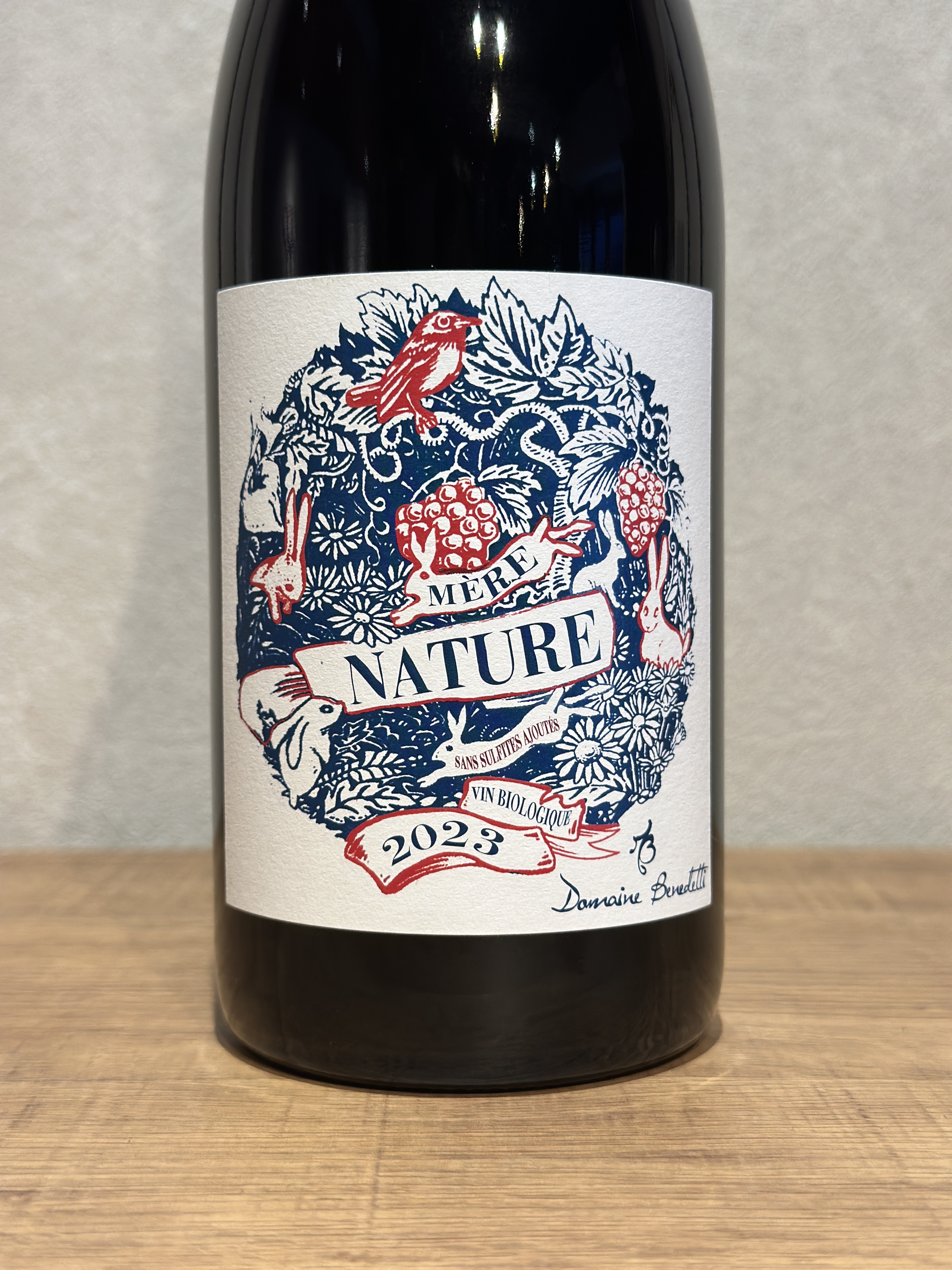 メール・ナチュール・シラー2023 / ドメーヌ・ベネデッティ